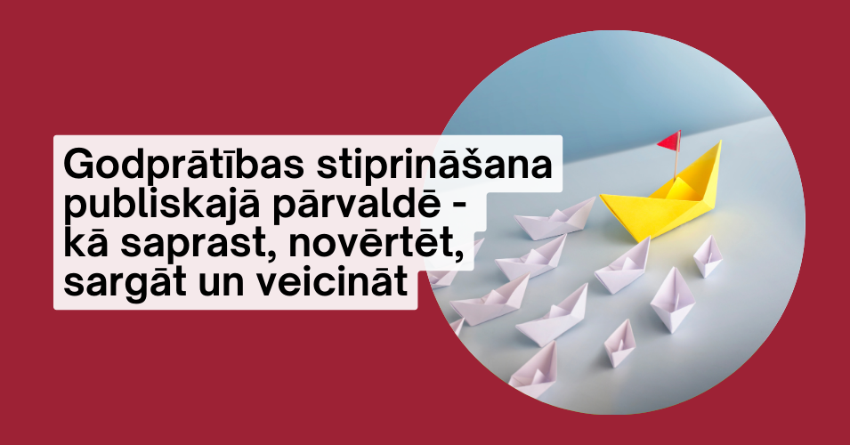 Godprātības stiprināšana publiskajā pārvaldē - kā saprast, novērtēt, sargāt un veicināt