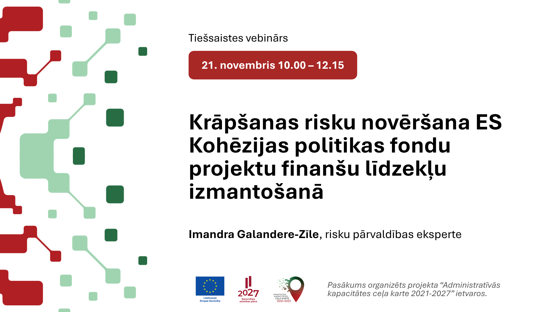 Krāpšanas risku novēršana ES Kohēzijas politikas fondu projektu finanšu līdzekļu izmantošanā
