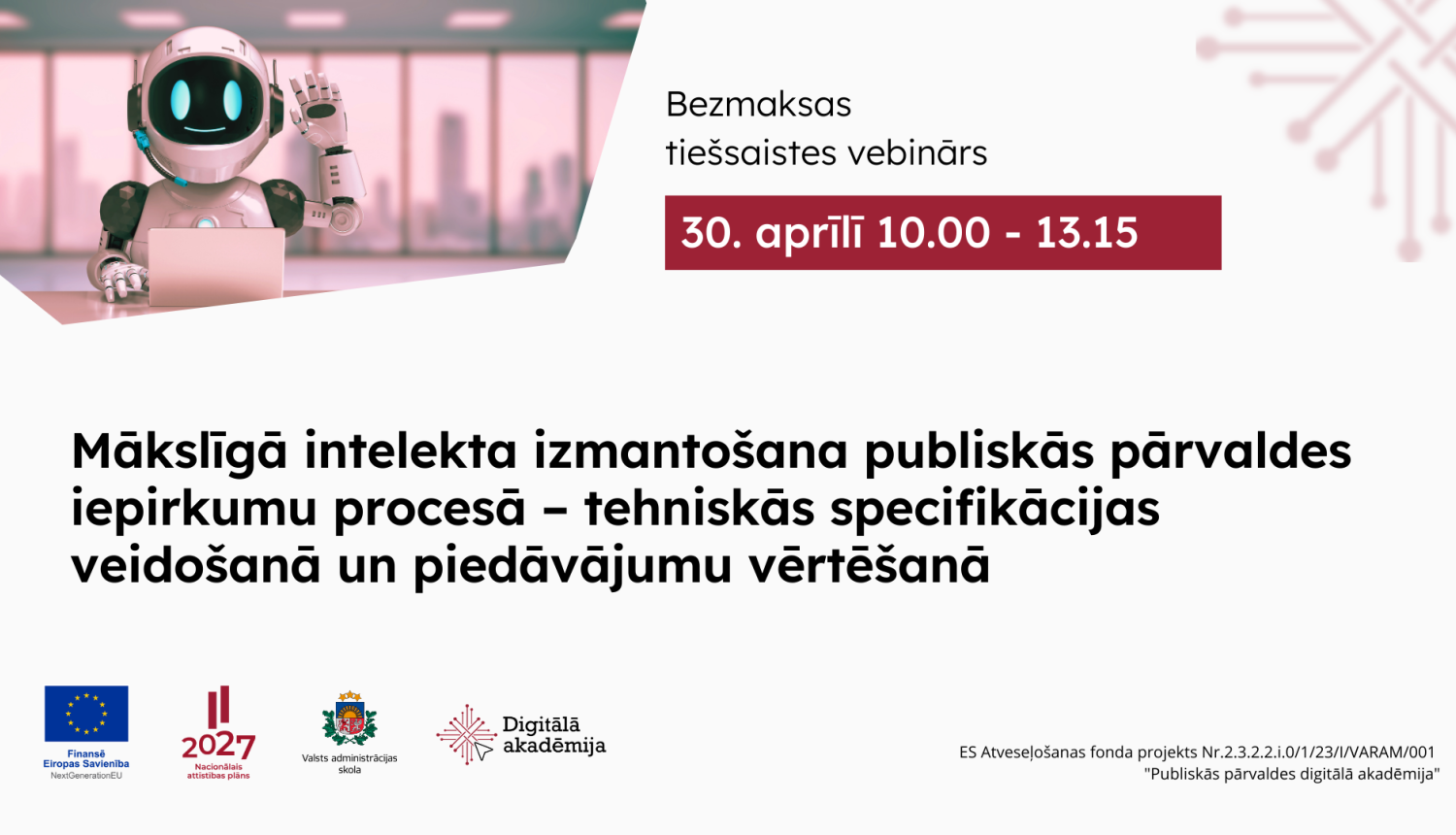 Mākslīgā intelekta izmantošana publiskās pārvaldes iepirkumu procesā